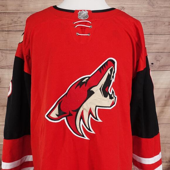 Arizona Coyotes Hockey Jersey Mens SZ 54 Red Black NHL Hockey Adidas Chychrun 6 - Picture 1 of 15